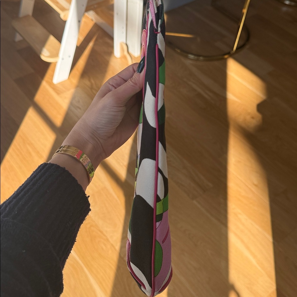 Emilio Pucci Pink and Blue Graphic Tote - Picture 15 of 17
